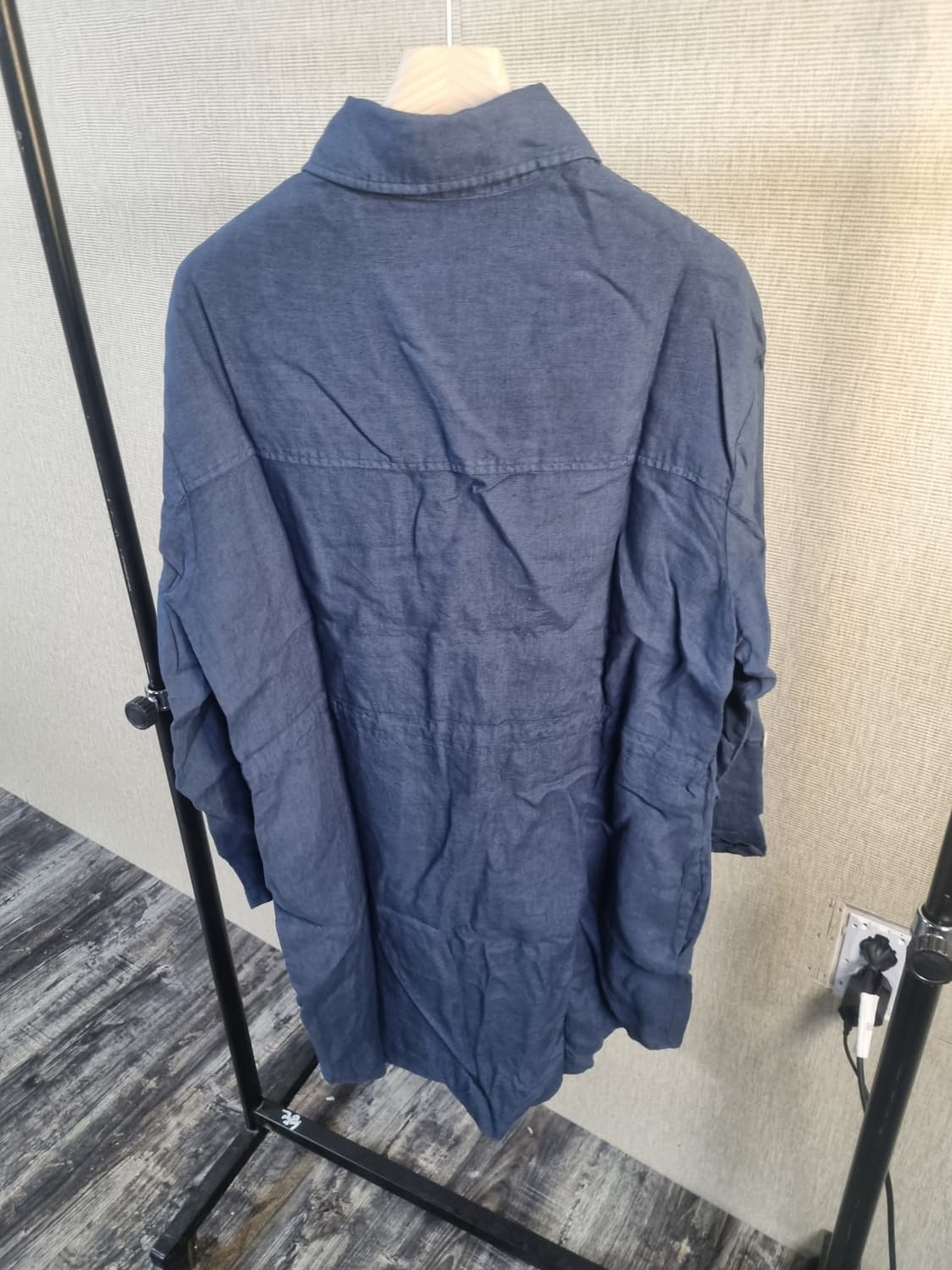 새제품 이태리 명품 브랜드 안드레모리스 롱셔츠 상품이미지2