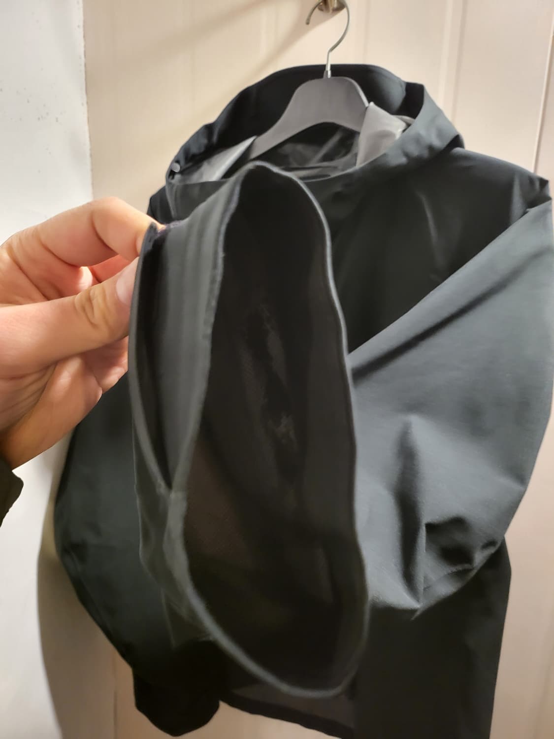 [XL]유니클로 블랙 후드 바람막이 상품이미지3