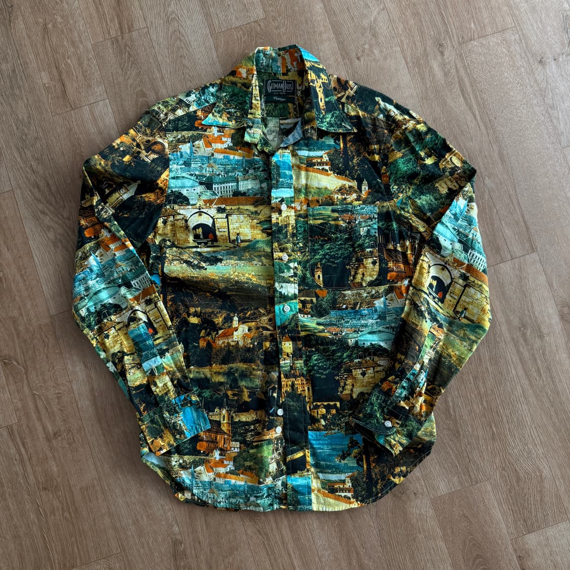 👔 깃먼 빈티지 디지털 프린팅 셔츠 상품이미지1