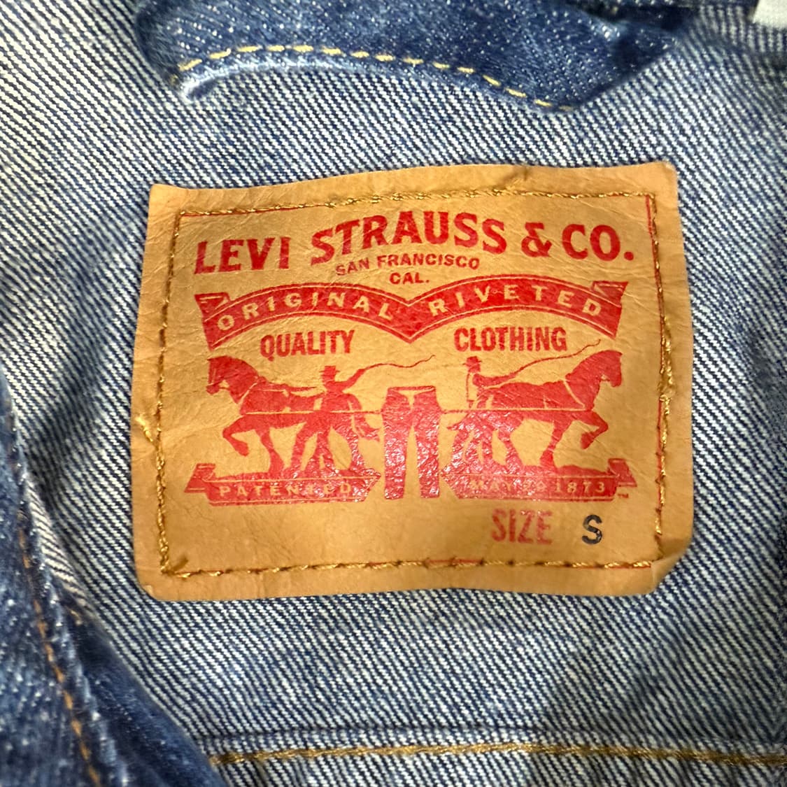 [S] 리바이스 80s 트러거 데님 자켓 0115T1 상품이미지3