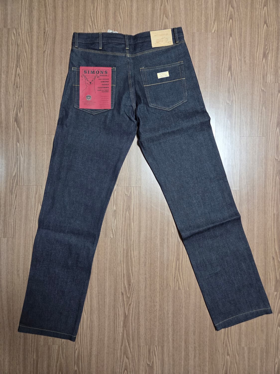 리얼시몬스 더블니 바이커 데님팬츠 상품이미지2