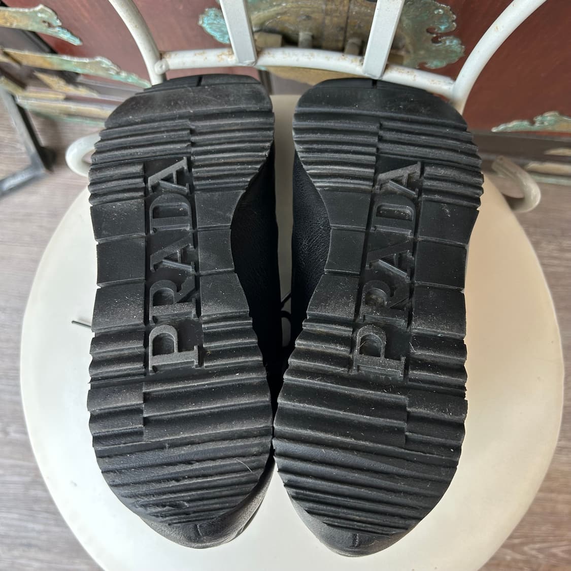 프라다 스포츠 레더 부츠 상품이미지5