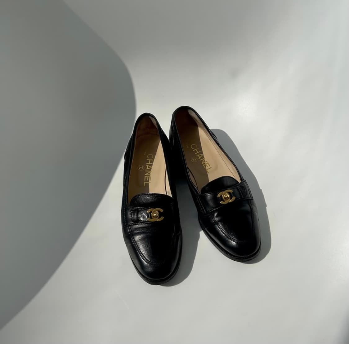 샤넬 빈티지 턴락 로퍼 상품이미지8