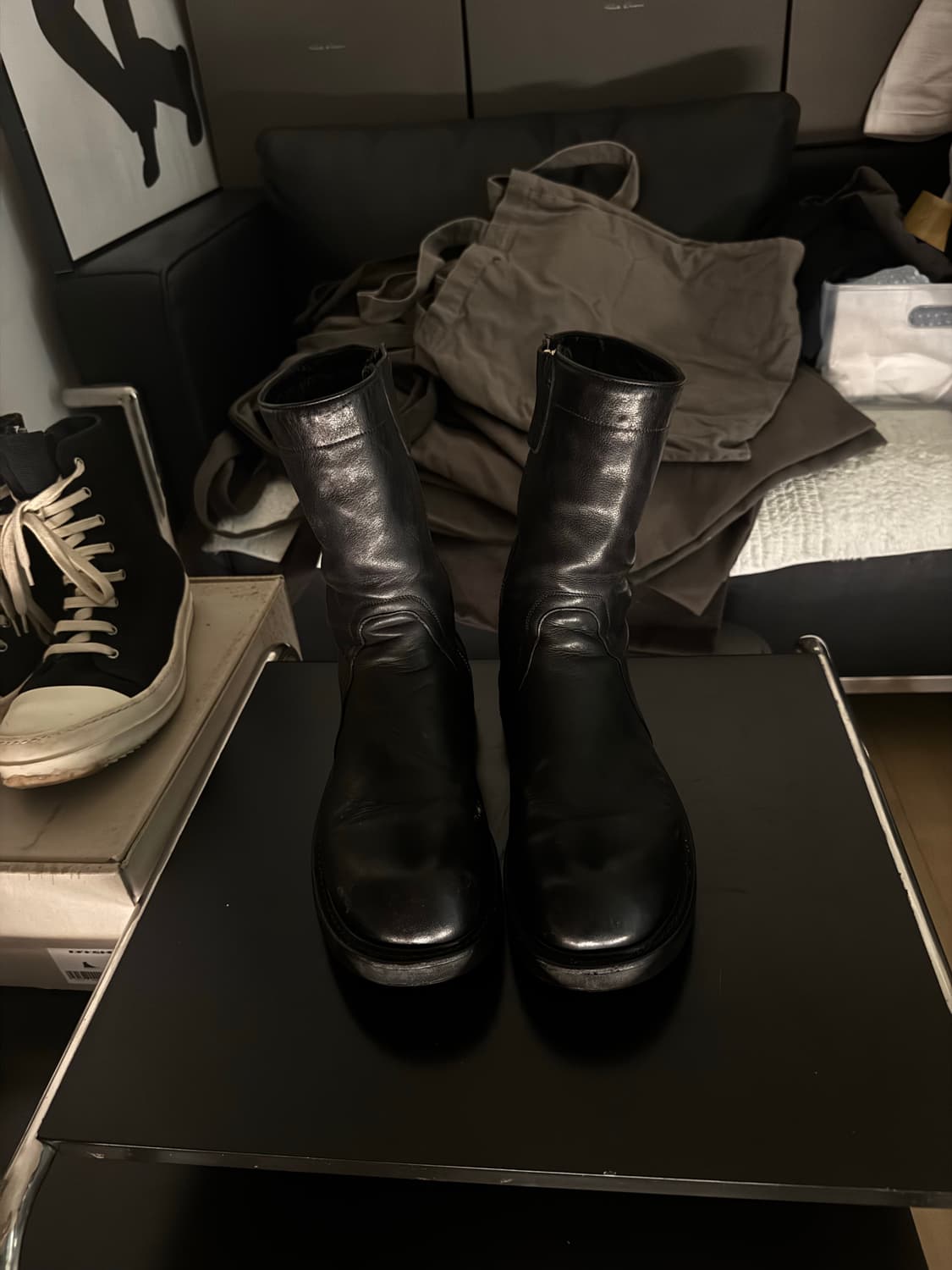릭오웬스 사이드 집업 부츠 42 상품이미지4