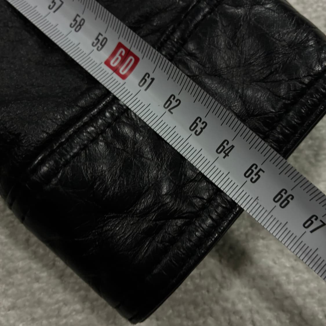 Galecci 가죽 자켓 블랙 L 상품이미지7