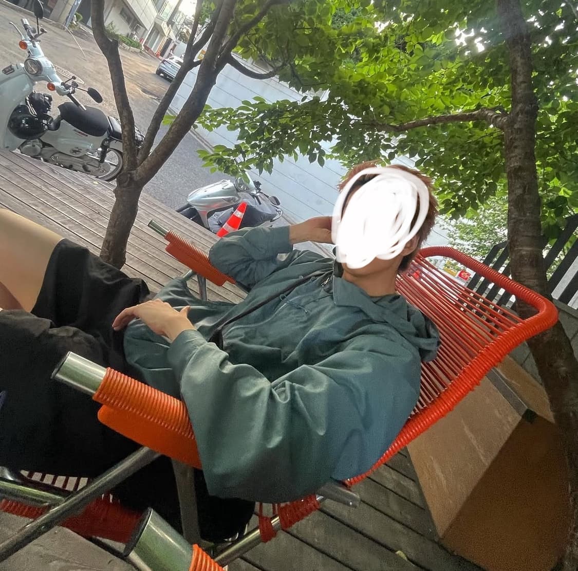 chin down 친다운 윈드브레이커 상품이미지3