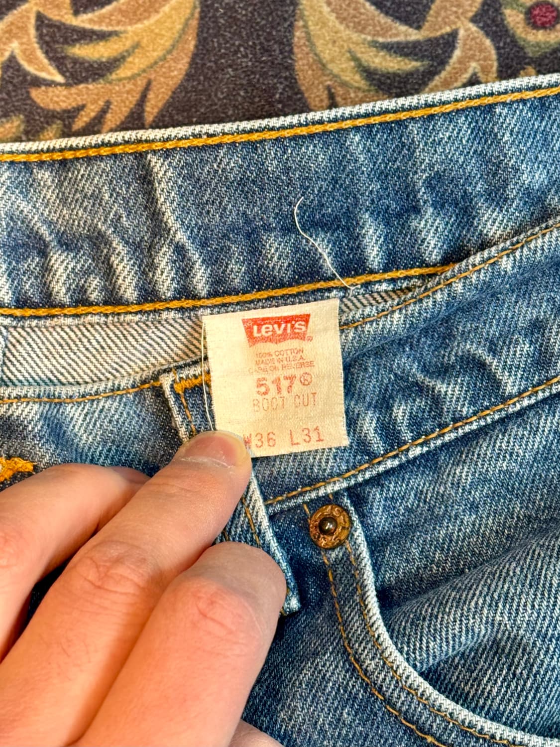 90s USA Made 리바이스 517 상품이미지5