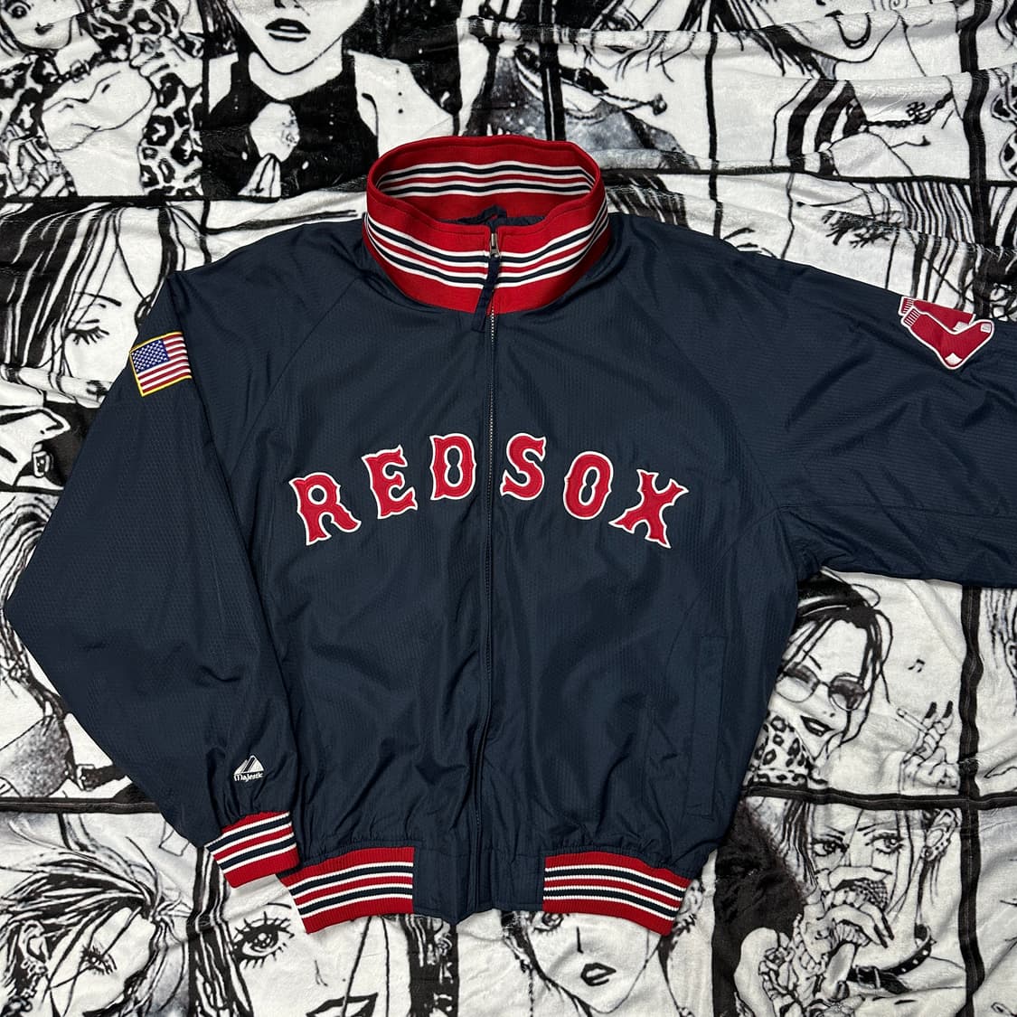 마제스틱 보스턴 레드삭스 야구점퍼 자켓 상품이미지3