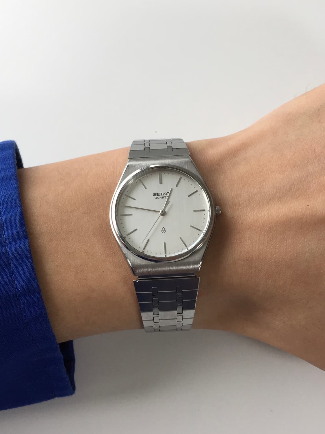 80s seiko chariot silver dial quartz 상품이미지4