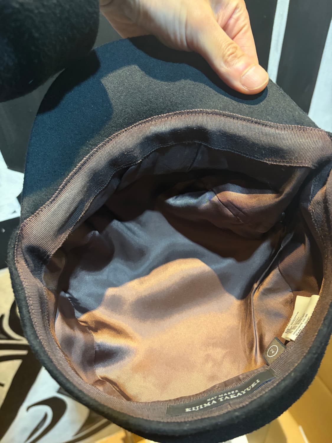 키지마 타카유키 캐시미어 캡 상품이미지6