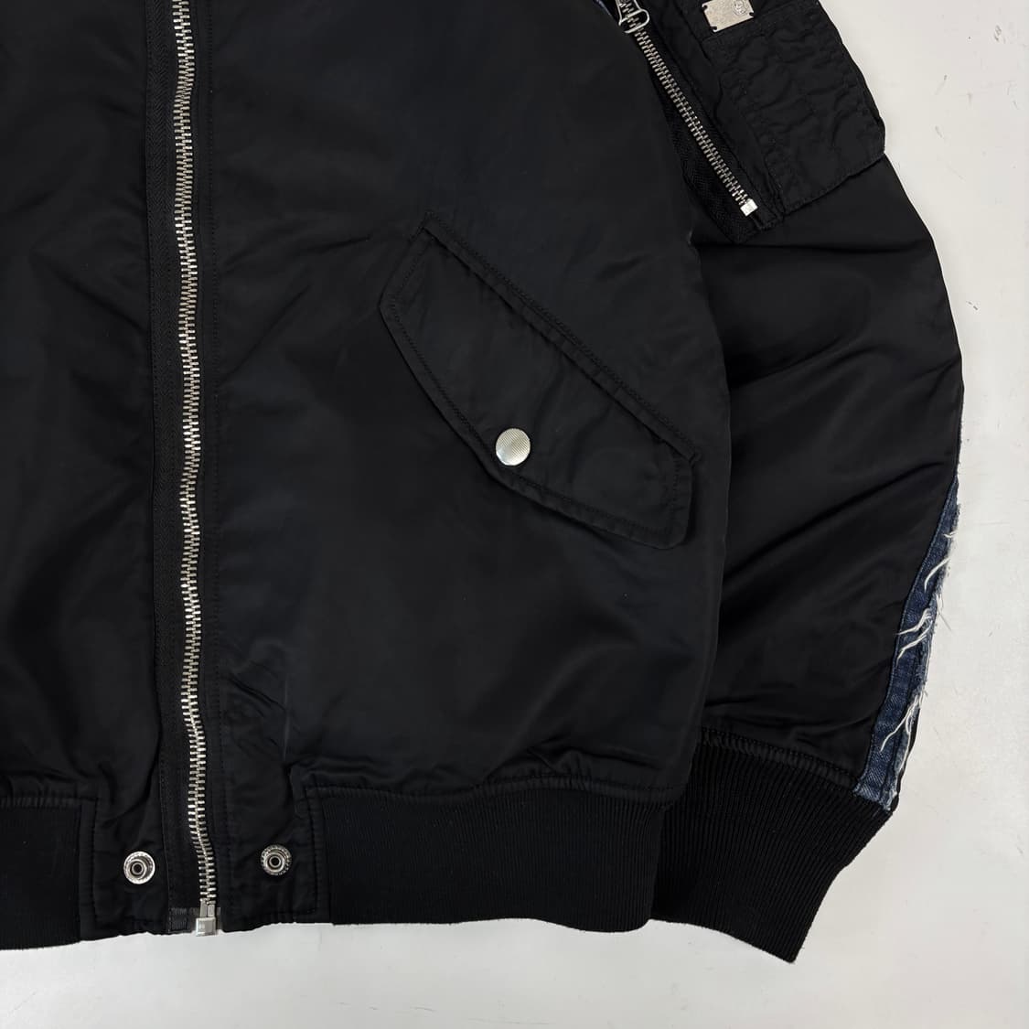 디젤 데님 라인 패치 MA-1  상품이미지3