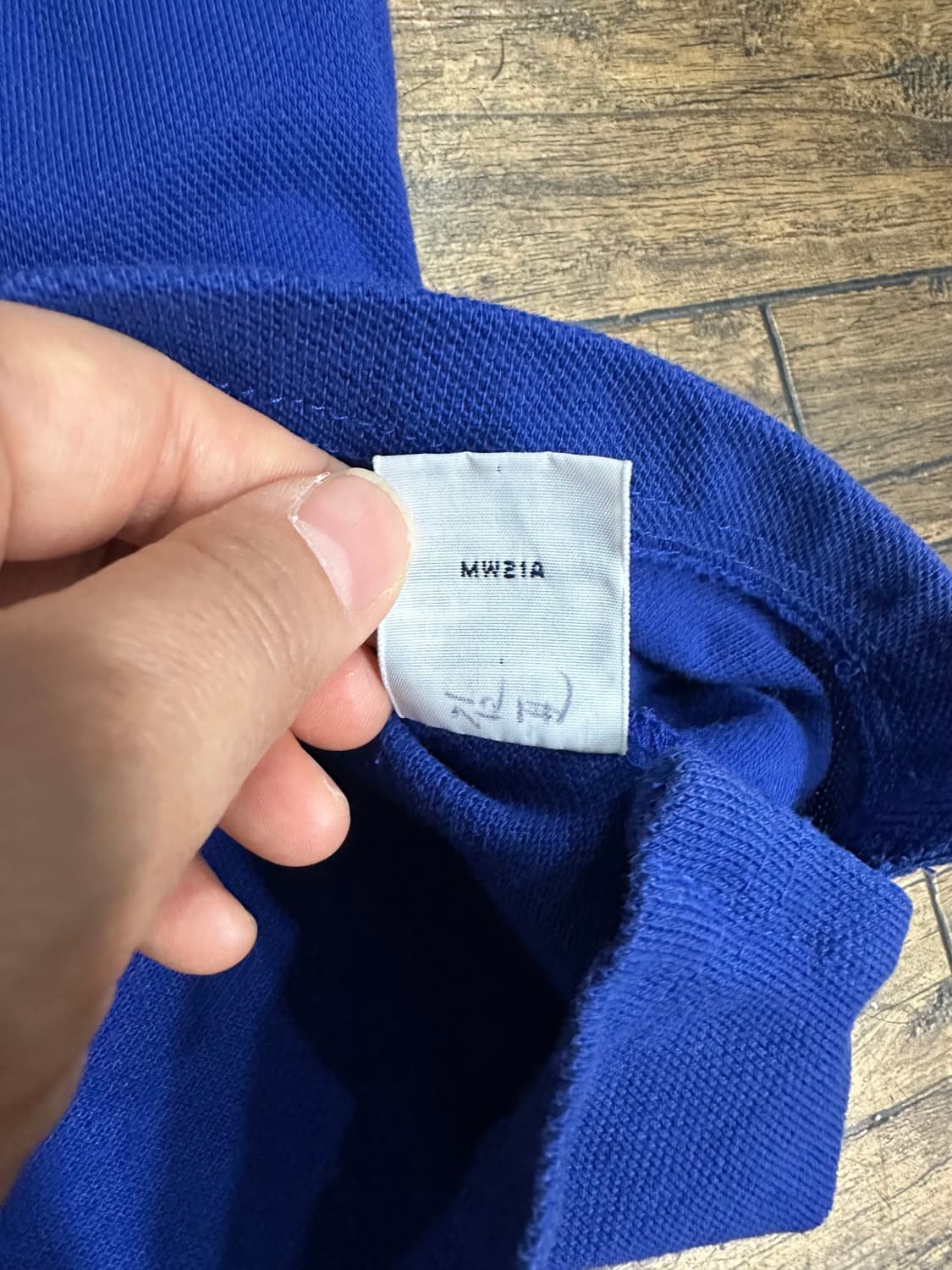 폴로 랄프로렌 더블포니 커스텀핏 반팔 카라티 블루 L 상품이미지9