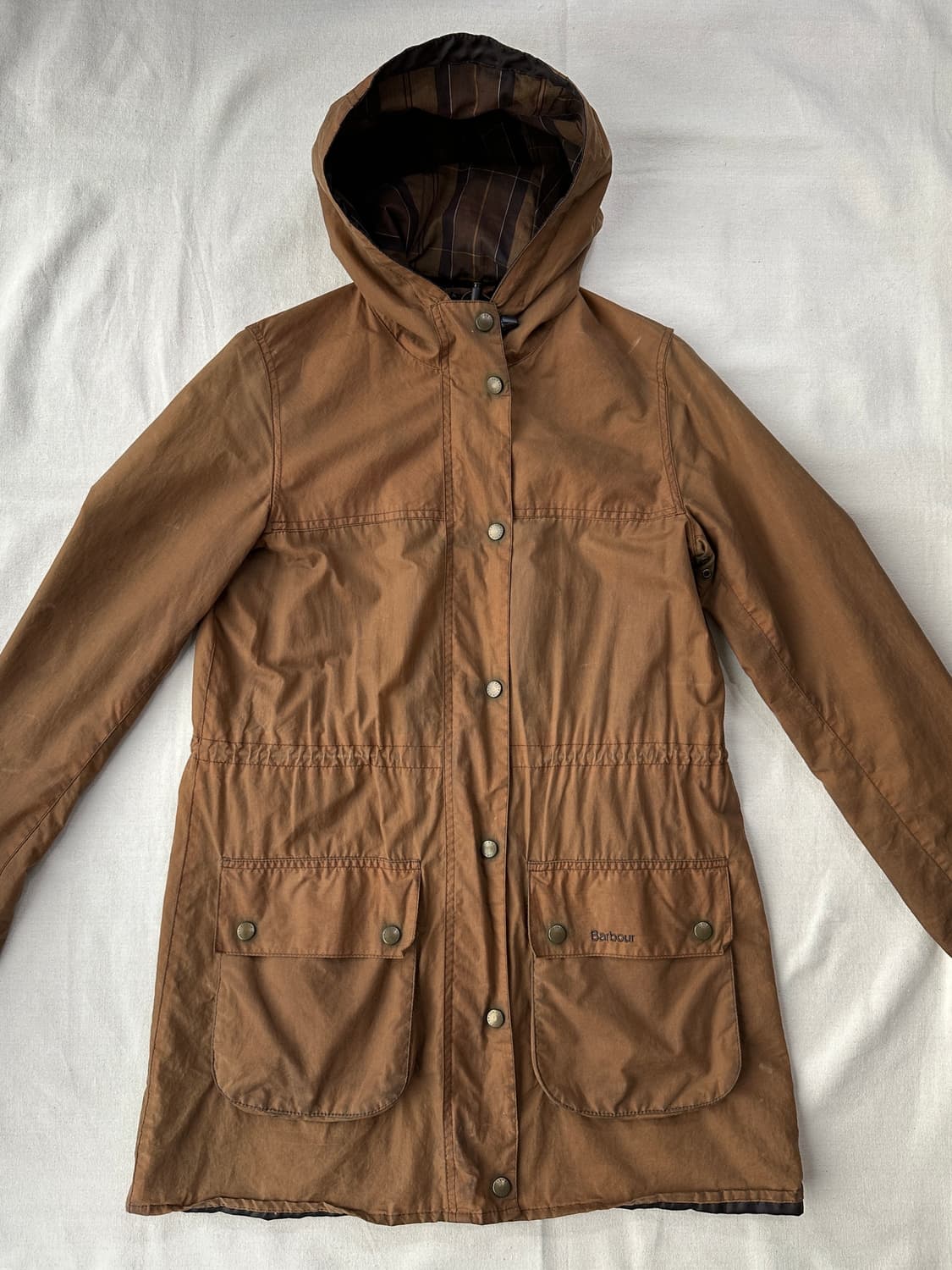 바버 여성 클래식 더럼 왁스 자켓 브라운 10 상품이미지4