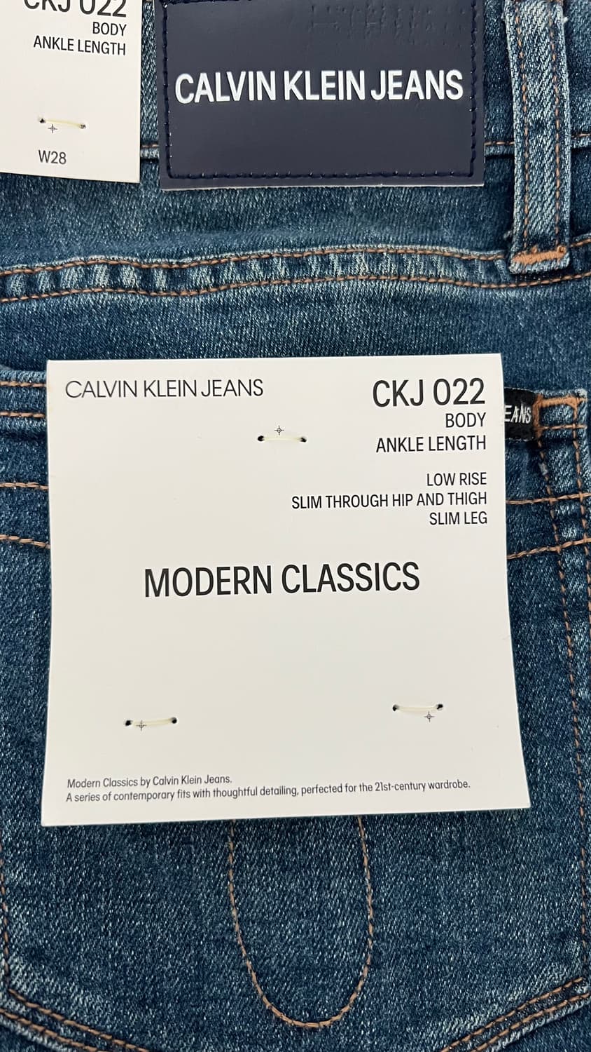 캘빈클라인 여성 청바지 W28 새상품 상품이미지4