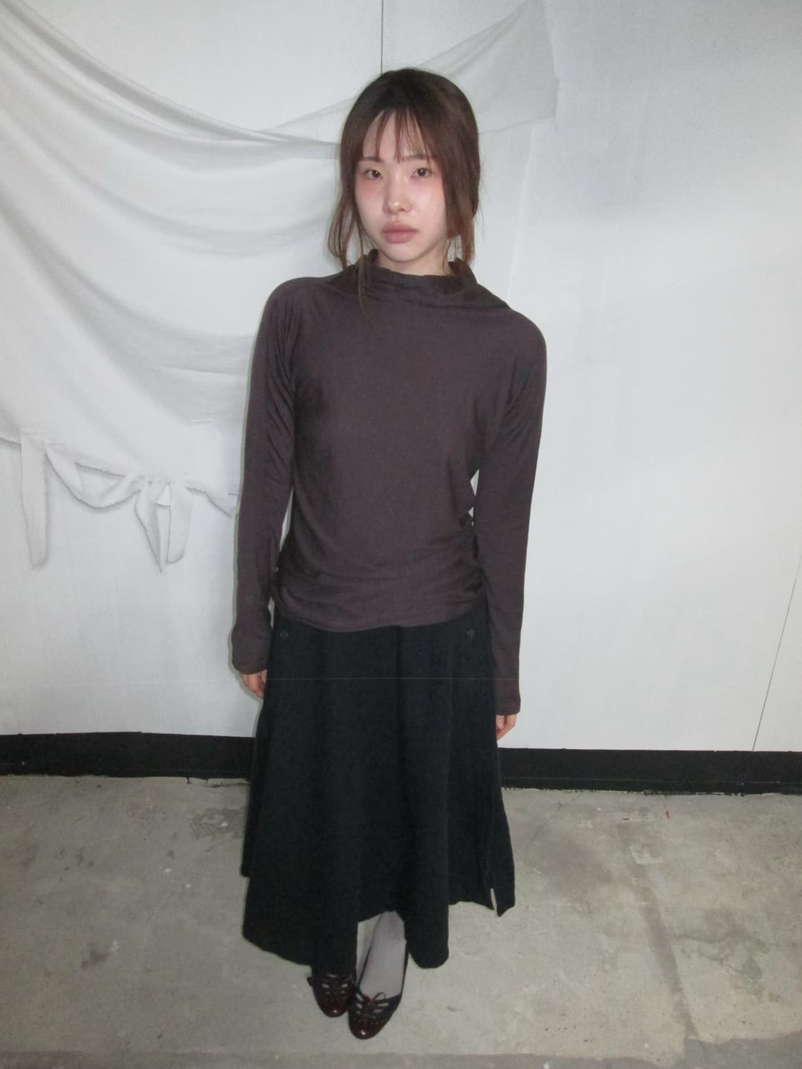 Max&Co Soft Layer Brown Top 상품이미지6