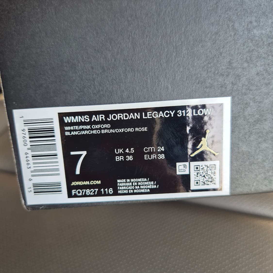 나이키 조던 레거시 240 새상품 상품이미지2