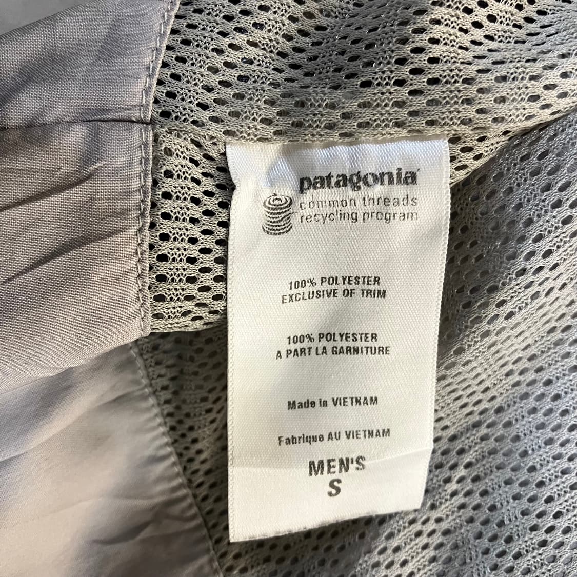 파타고니아 토렌쉘 3L 바람막이 자켓 S 상품이미지5