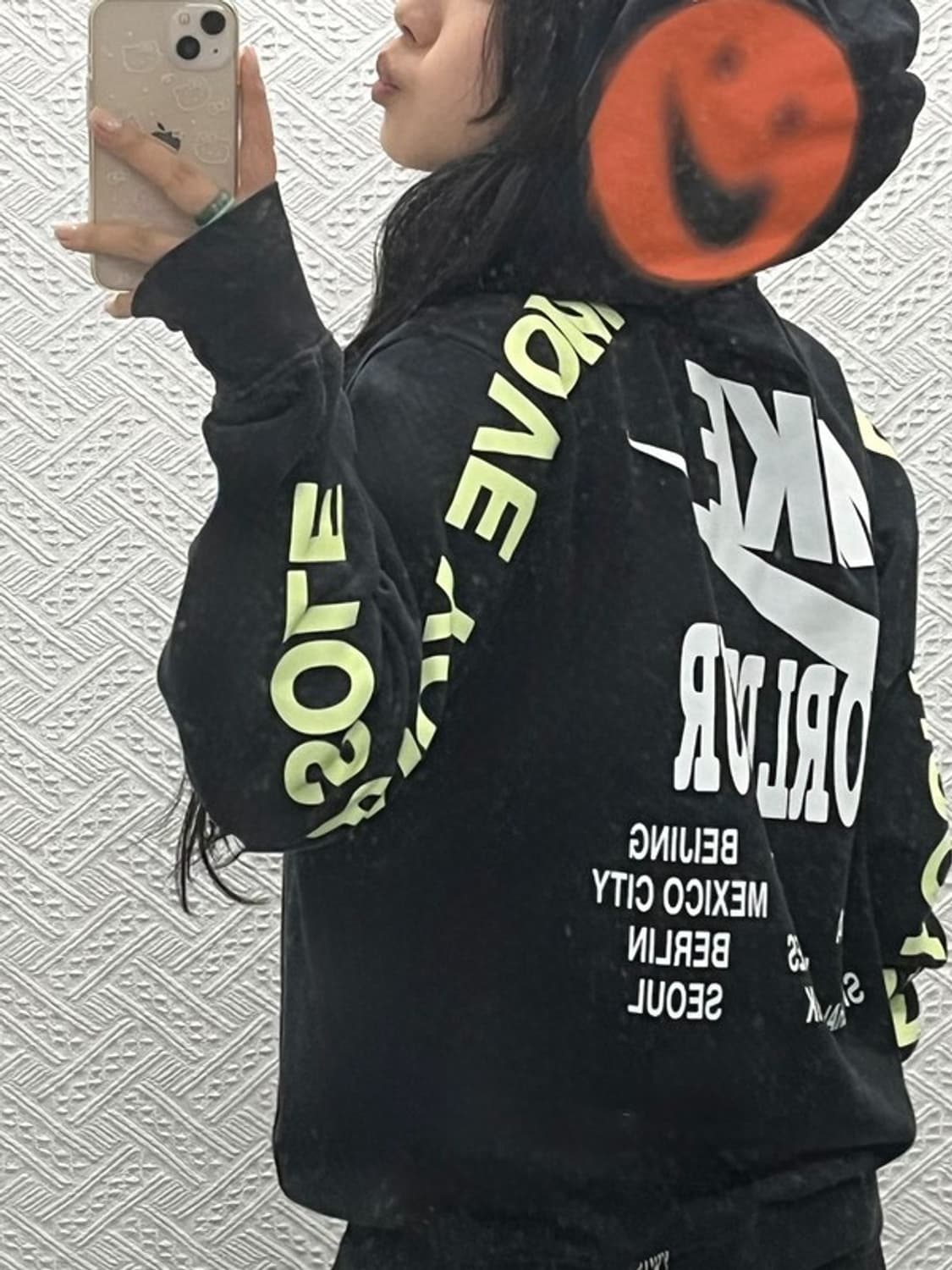 나이키 NSW 월드투어 트리플 스우시 후드티 L C06532 상품이미지1