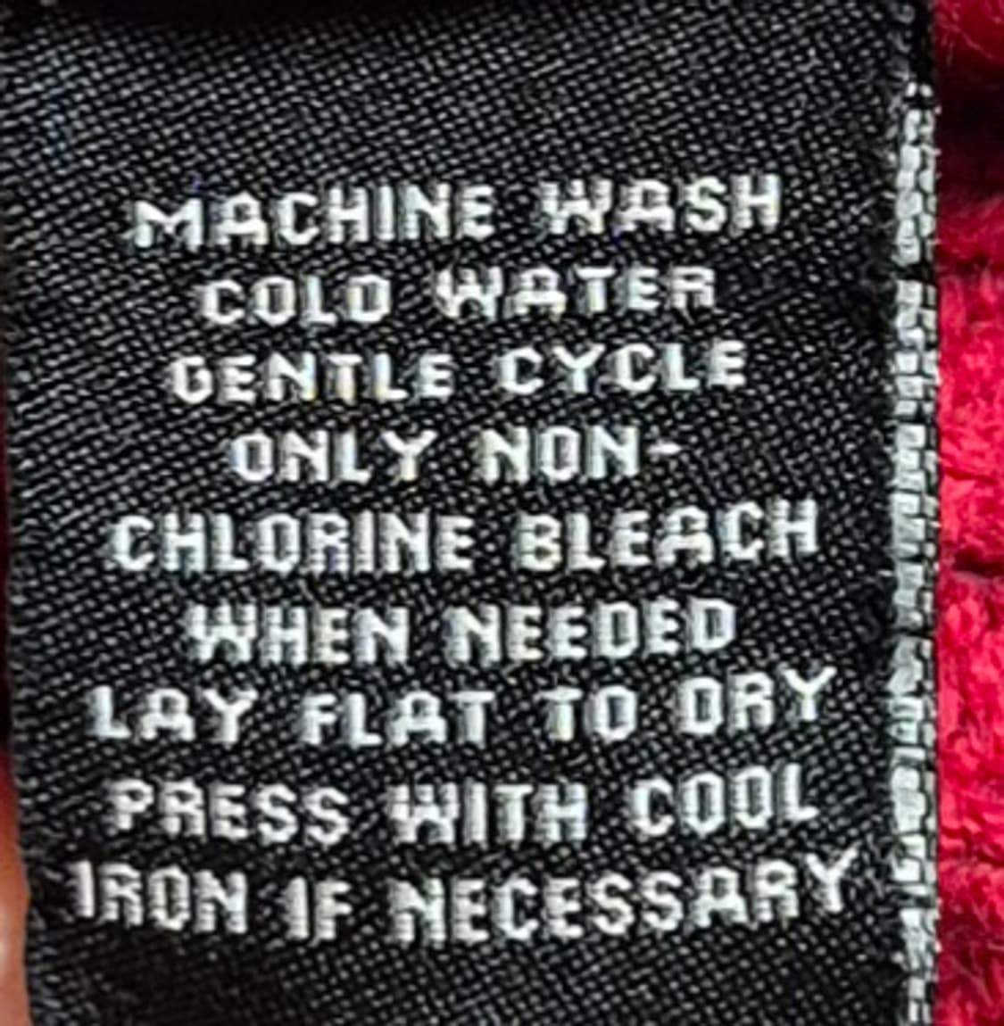 M (95) 폴로랄프로렌 진스 코 블랙+레드 목폴라 코튼 니트  상품이미지4