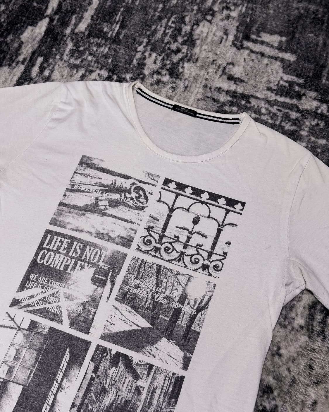 {Unknown} Gothic Graphic Tee   - Price:  상품이미지5