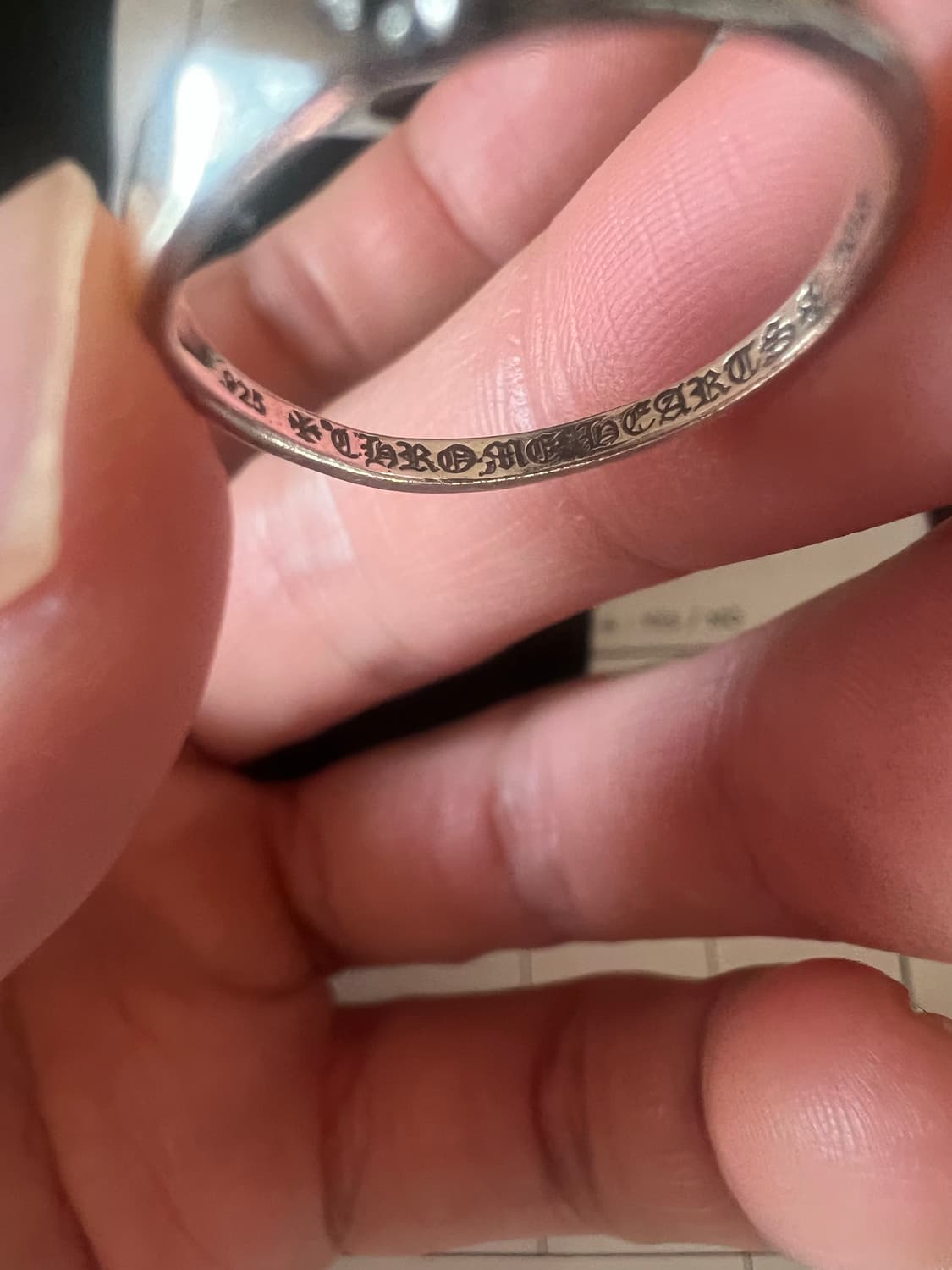 크롬하츠 피라미드 플러스 버블검링 us6.5 상품이미지4