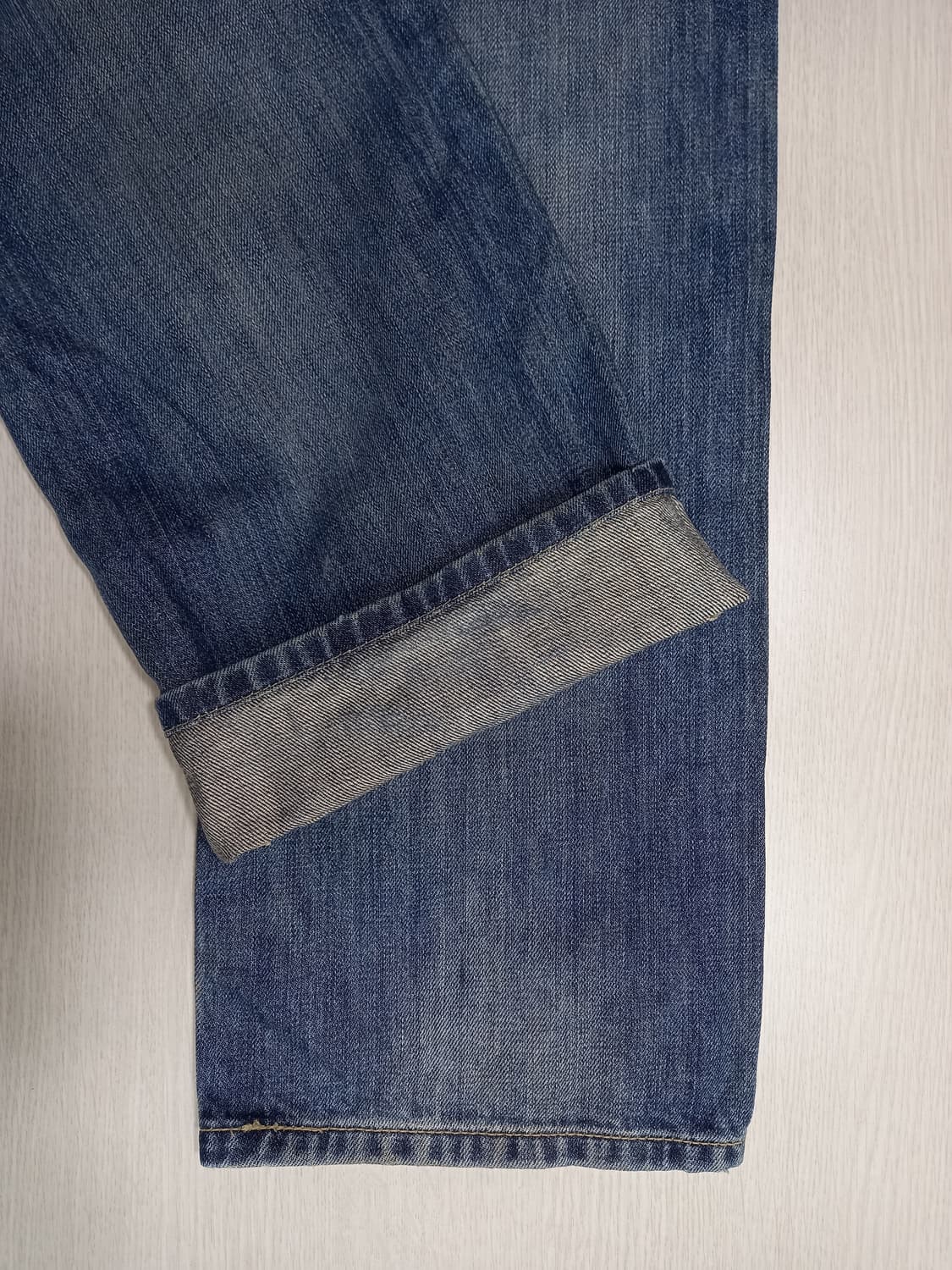 32 리바이스523 워싱 일자 배색진 32-332 상품이미지5