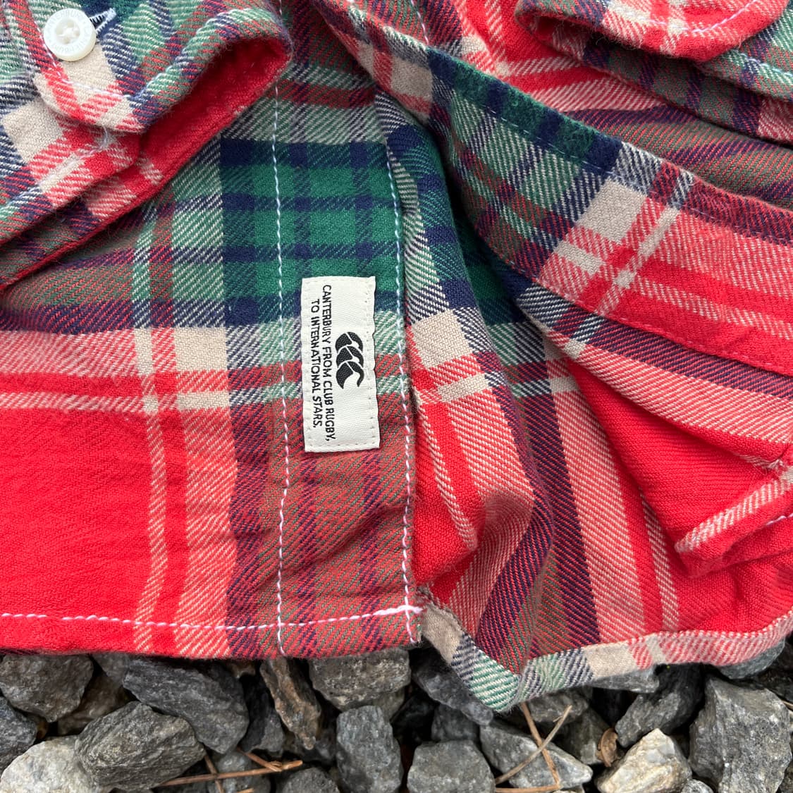 캔터베리(Canterbury) 체크셔츠 (실측확인) 상품이미지2