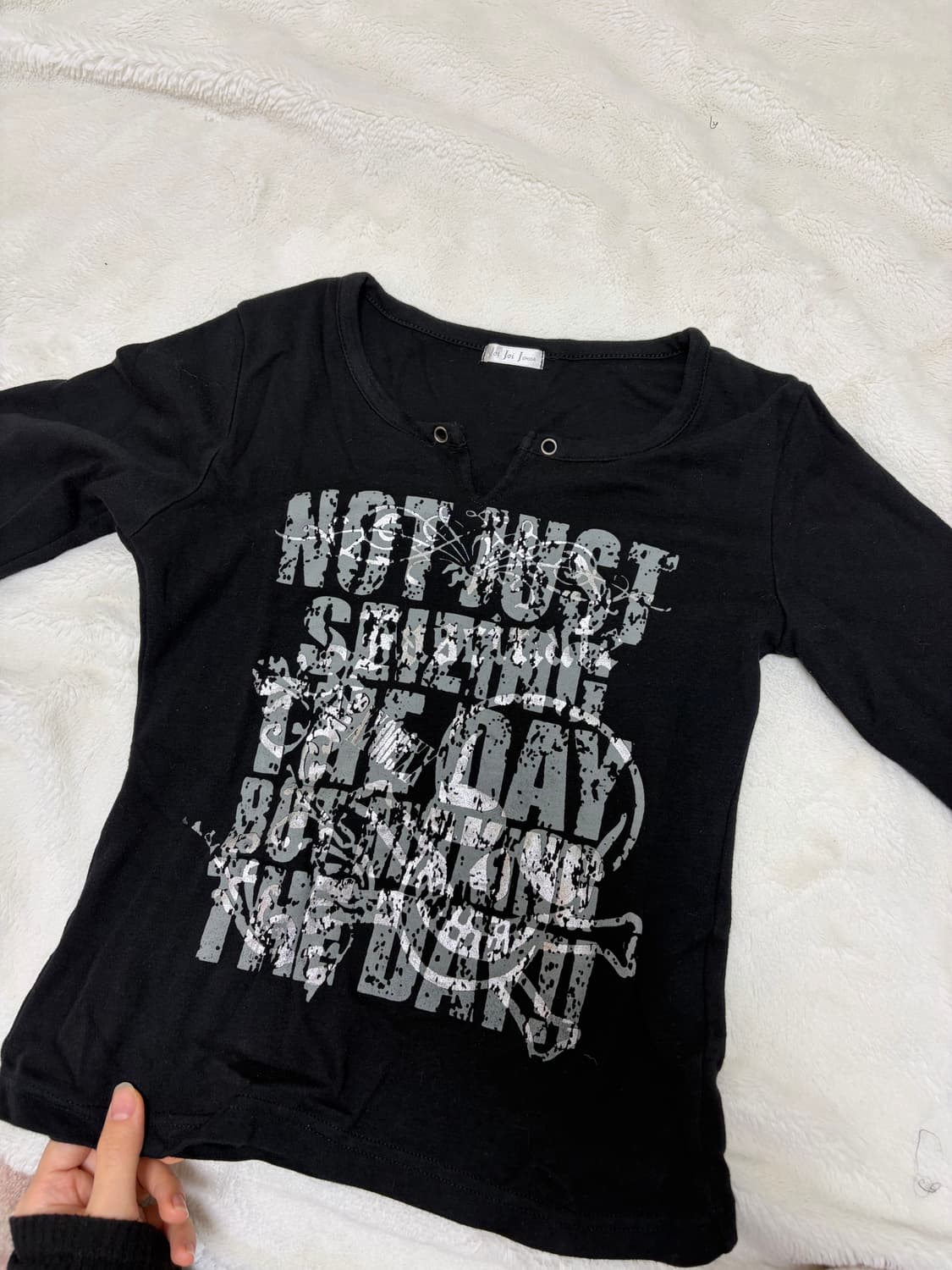 Vtg 펑크 슬림핏 슬리브 상품이미지3