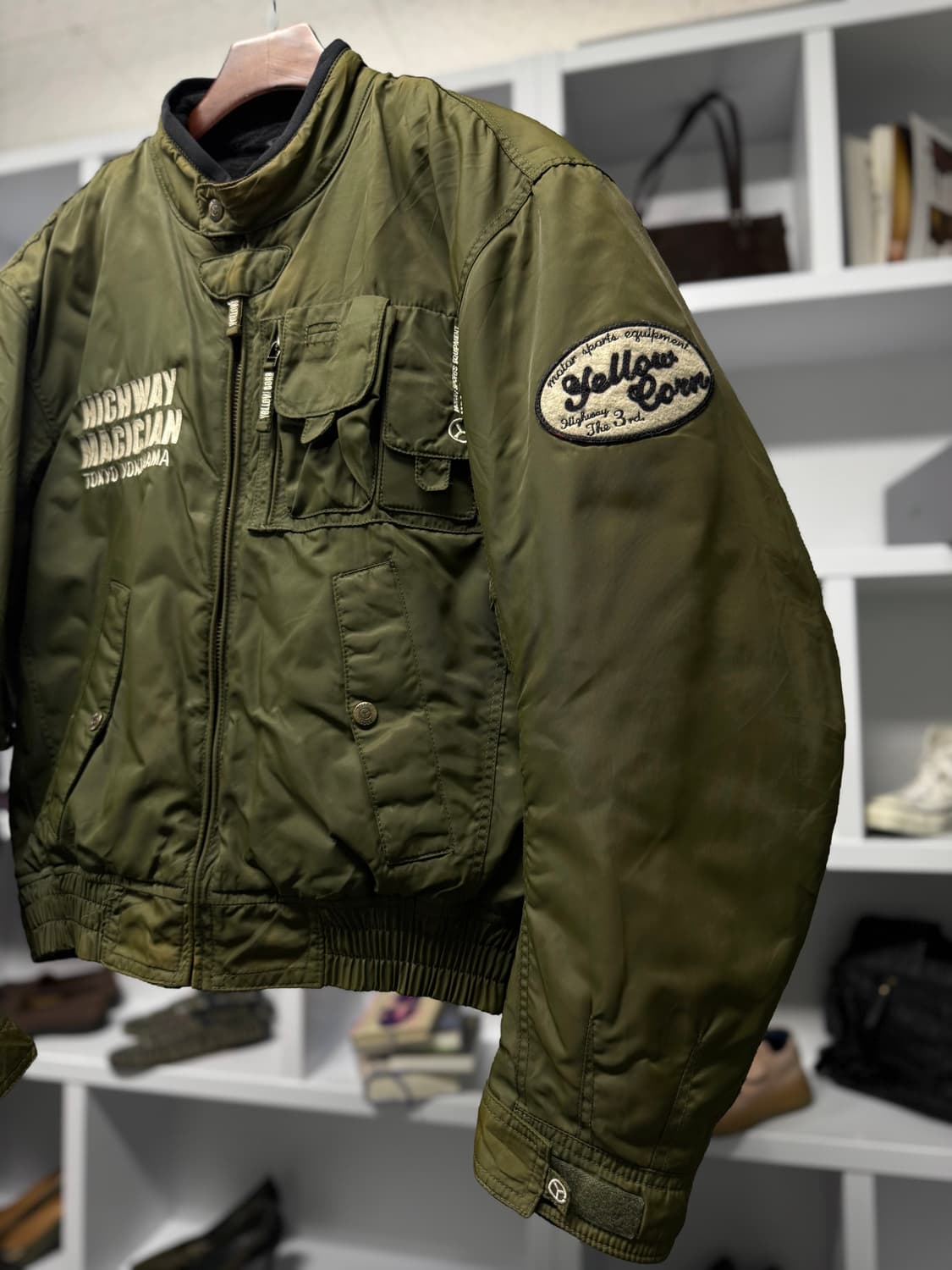 yellow corn 모터사이클 자켓 상품이미지3