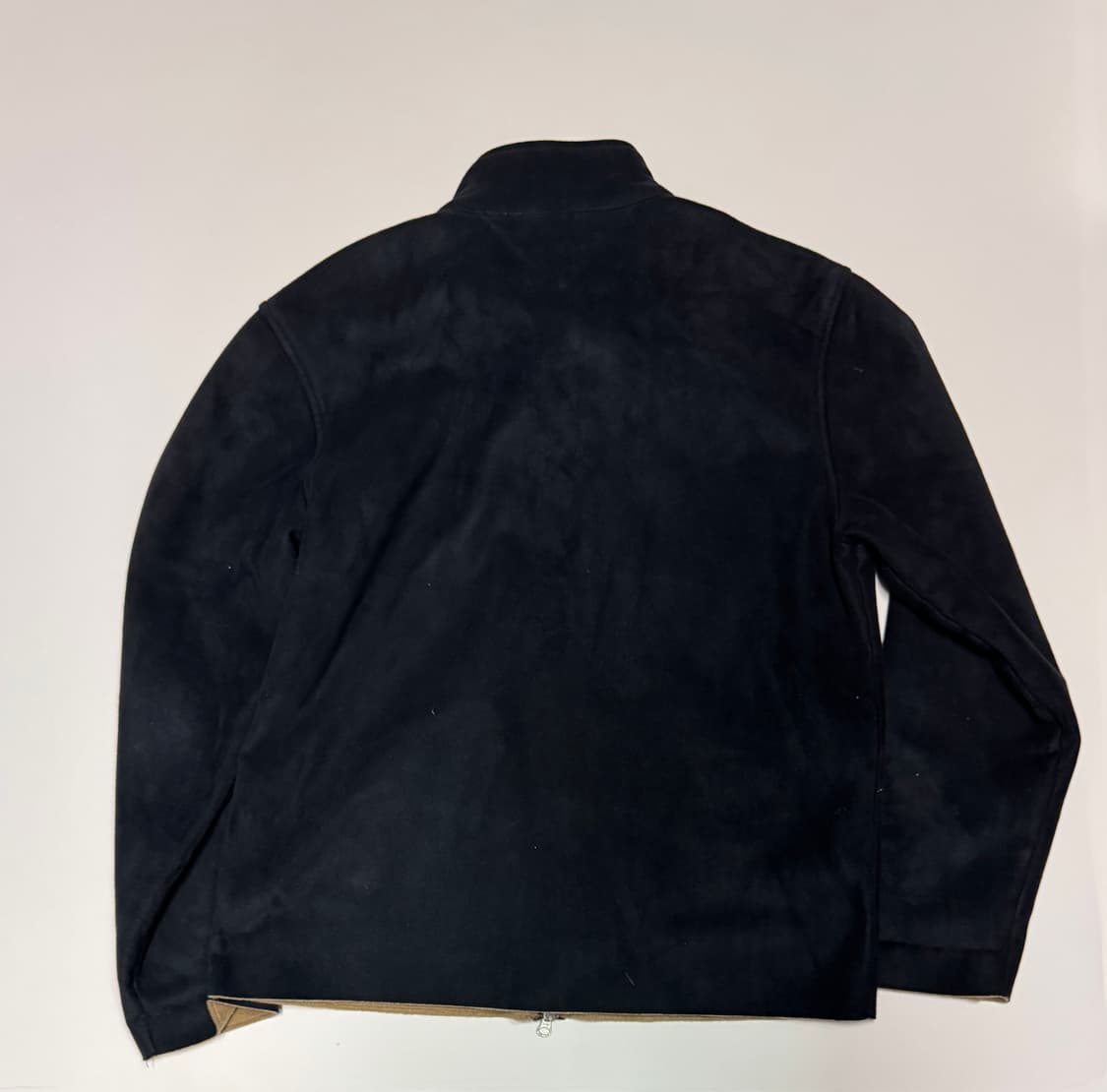 타미힐피거 페이크 스웨이드 집업 자켓 블랙 상품이미지2