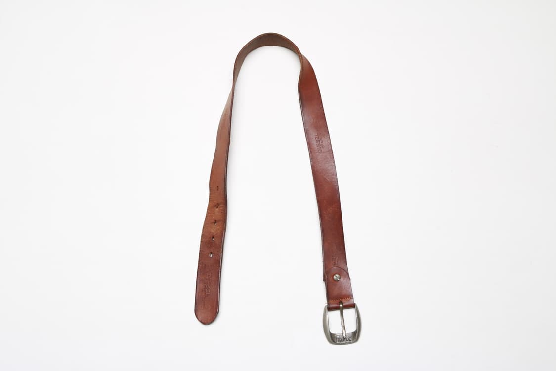 [26~32인치] 90's 디젤 소가죽 벨트 상품이미지4