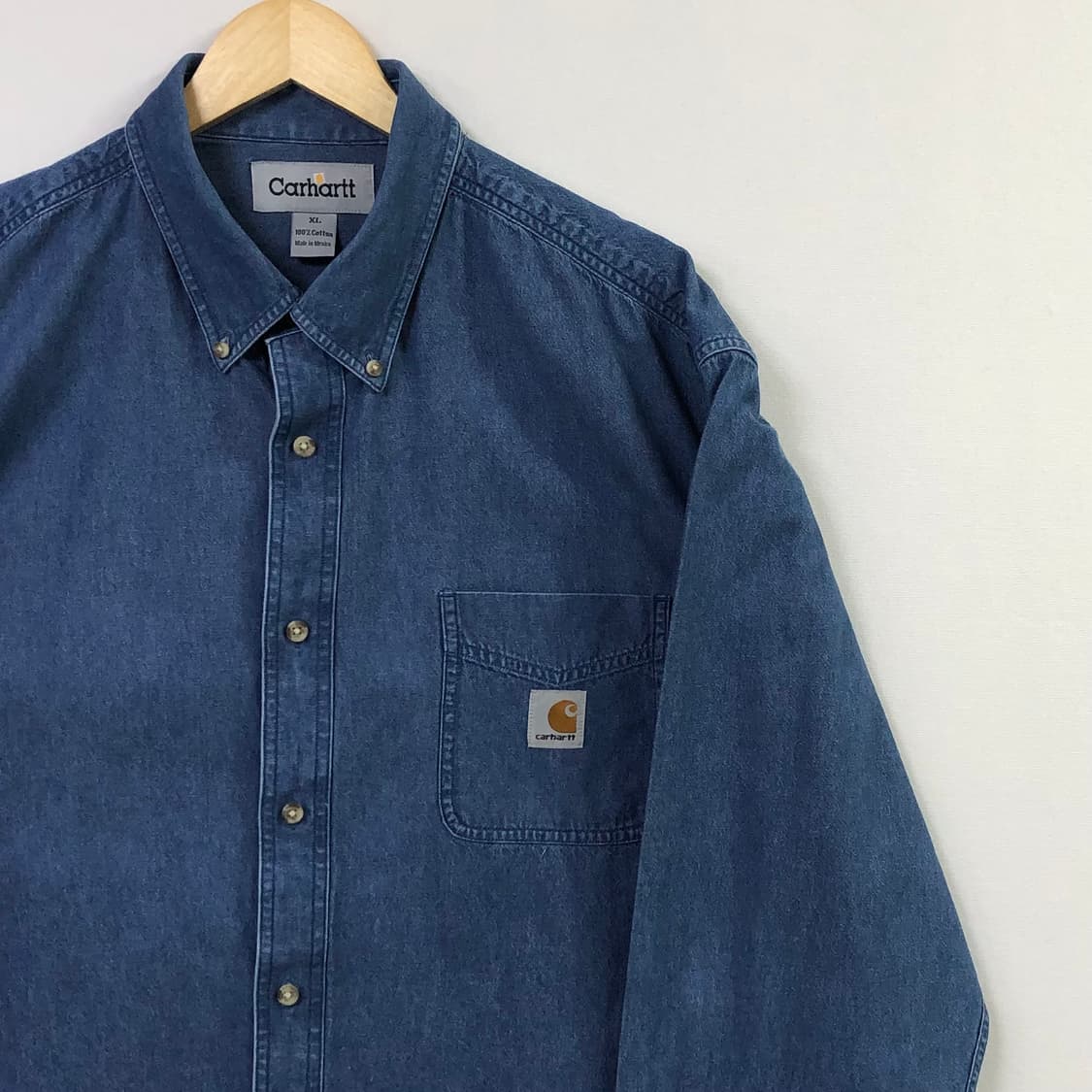 Xxl 칼하트 데님 셔츠 상품이미지1