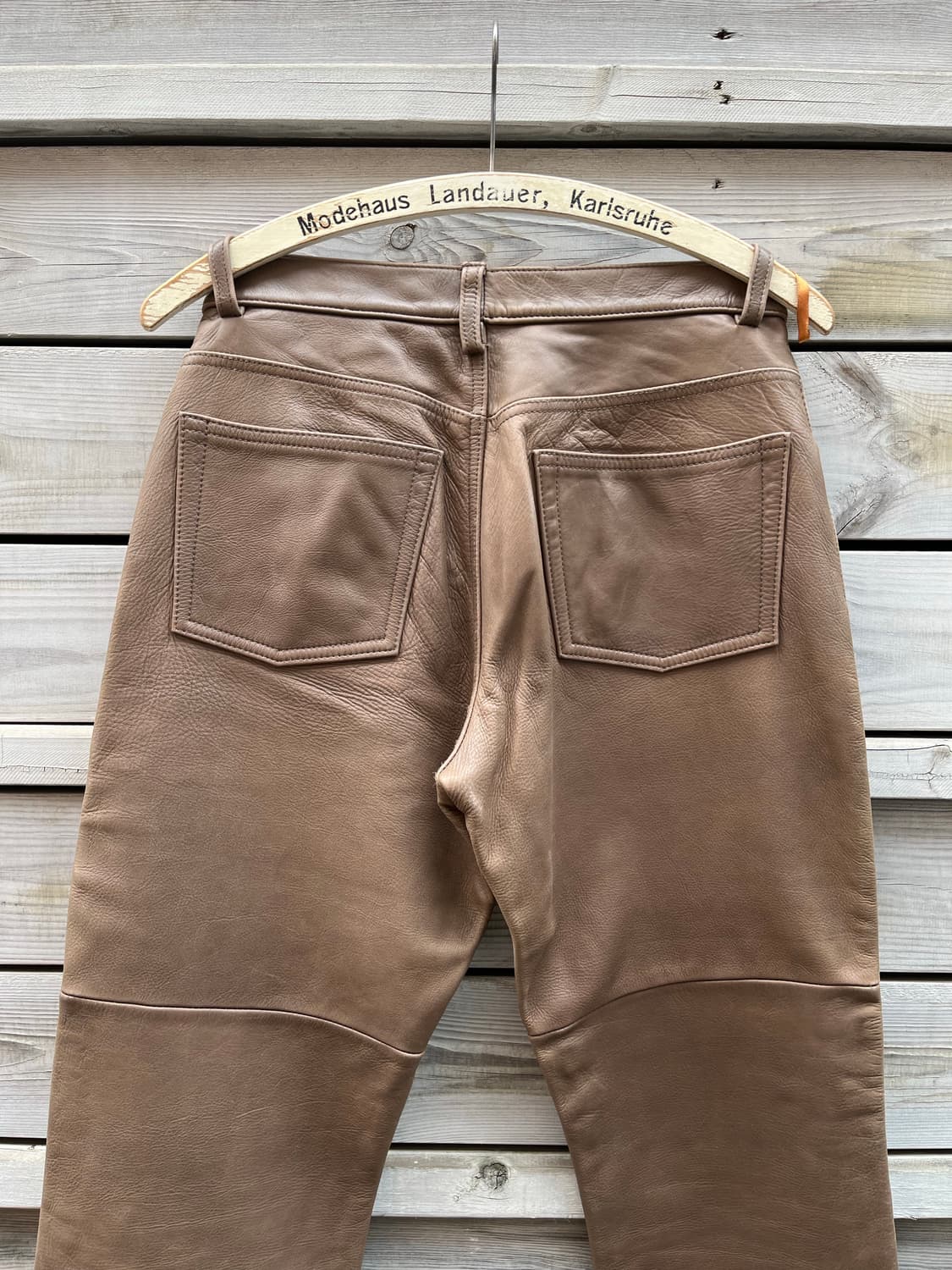 빈티지 아르마니 익스체인지 레더 팬츠 알마니 상품이미지6