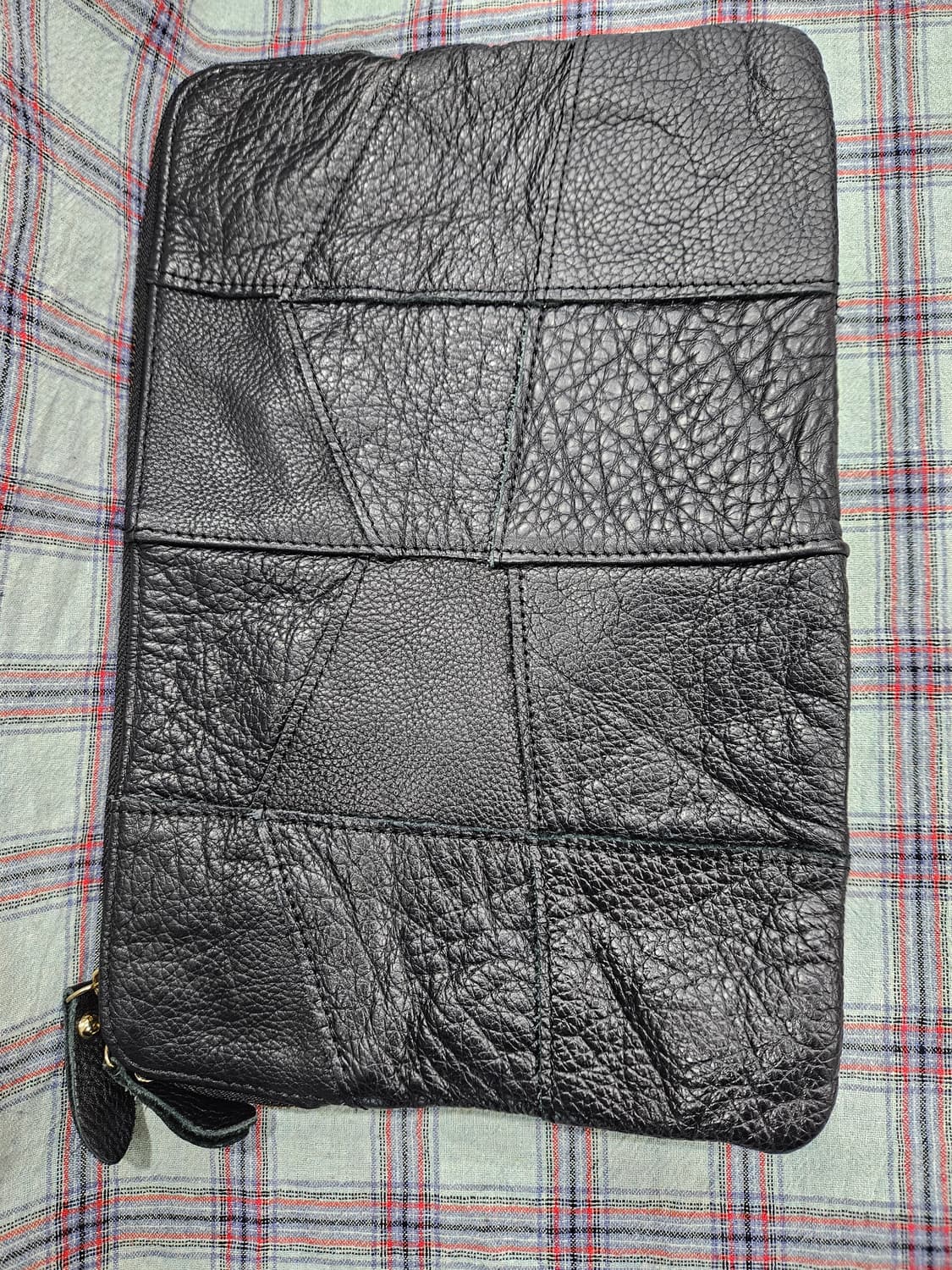 빈티치 가죽 패치워크 클러치백 상품이미지7