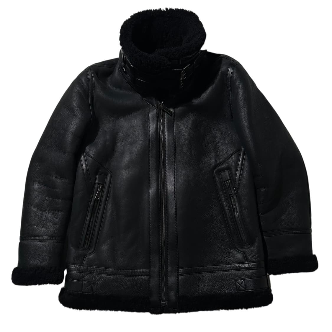 앤드지 램스킨 시어링 무스탕 자켓 상품이미지2