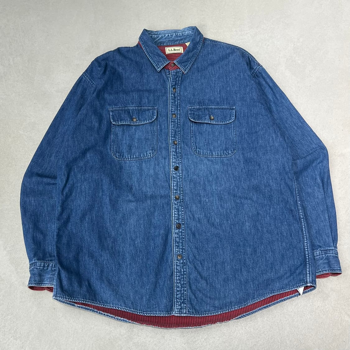 엘엘빈 헤비 데님셔츠 s09448 상품이미지1