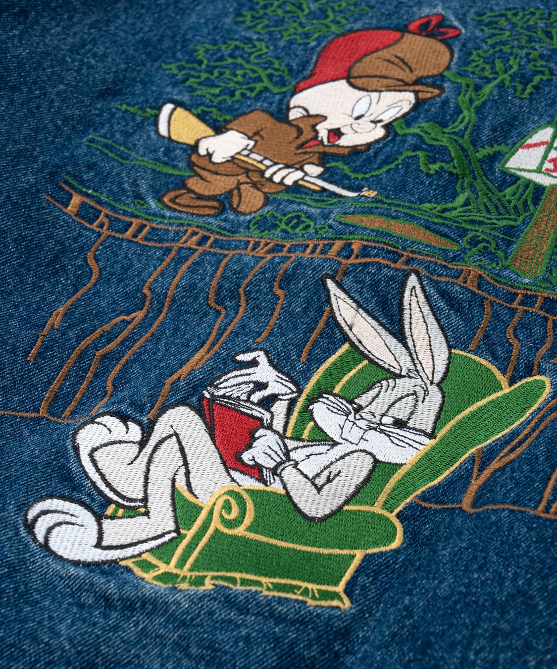 (105) 90's 루니툰즈 데님 초어자켓 상품이미지9