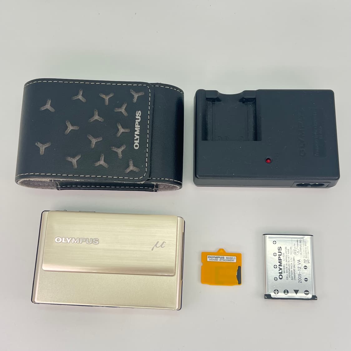 올림푸스 뮤 Olympus mju-1070 메탈릭 골드 상품이미지10