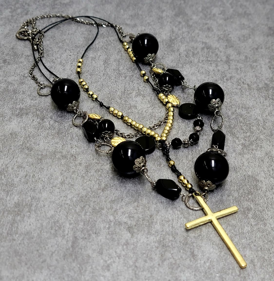 cross necklace set 상품이미지1