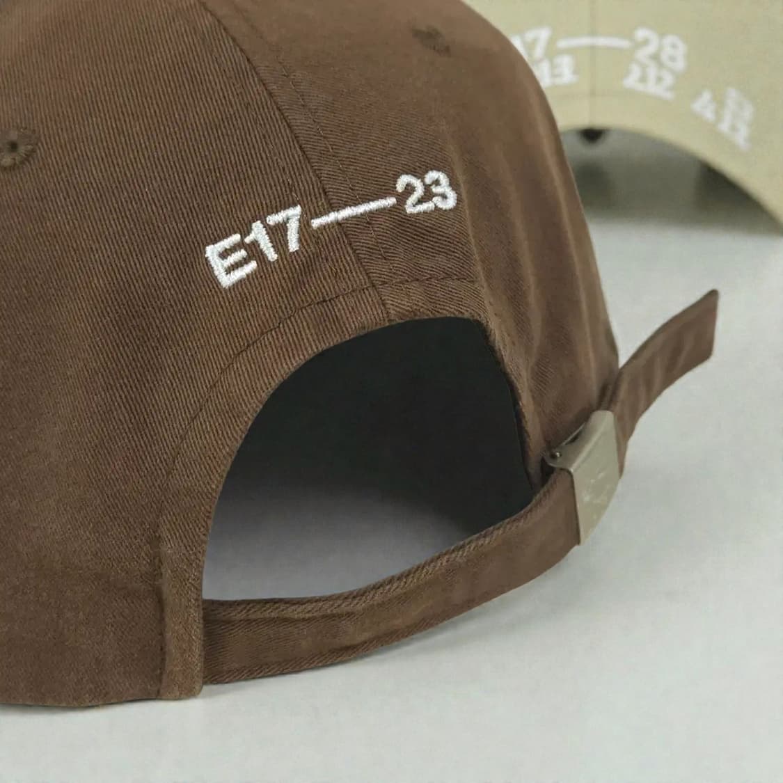 이미스 EMIS 로고 볼캡 브라운 상품이미지3