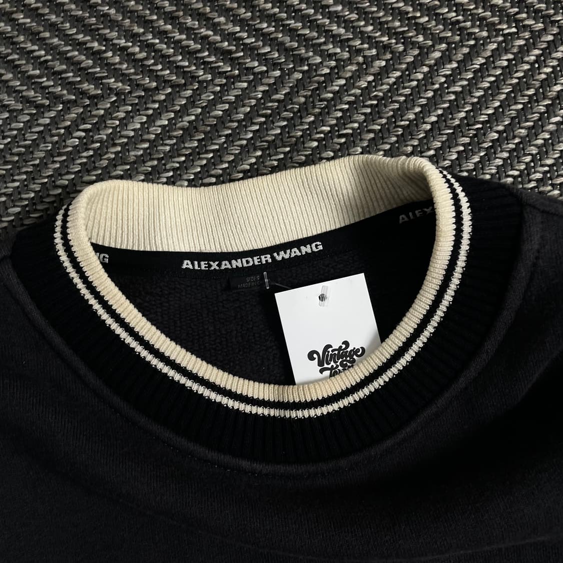 알렉산더 왕 빅로고 크루넥 스웻 셔츠o 3474 상품이미지3