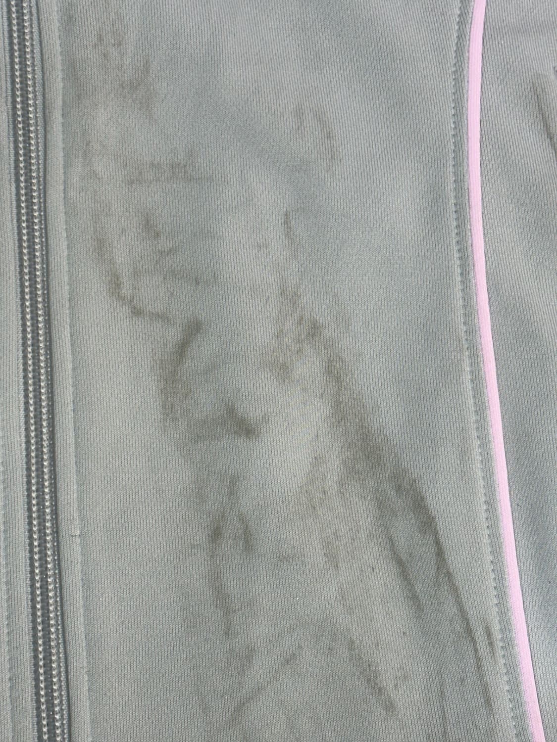 아디다스 차콜 핑크 라인 회색 트랙탑 져지 M 상품이미지9