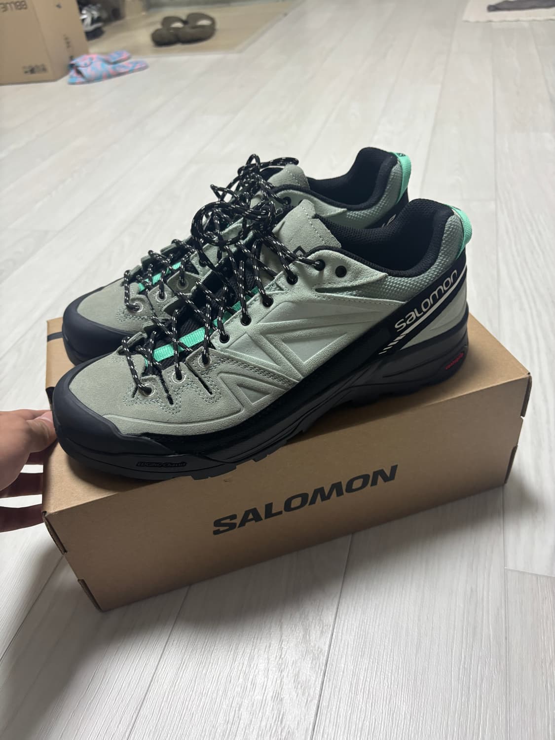 살로몬 x-alp  ltr 밀리우 그린 270 상품이미지5