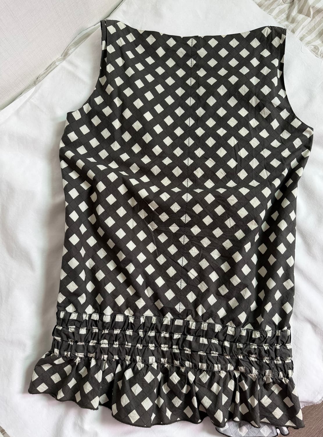Marc Jacobs pattern frill sleeveless 상품이미지5