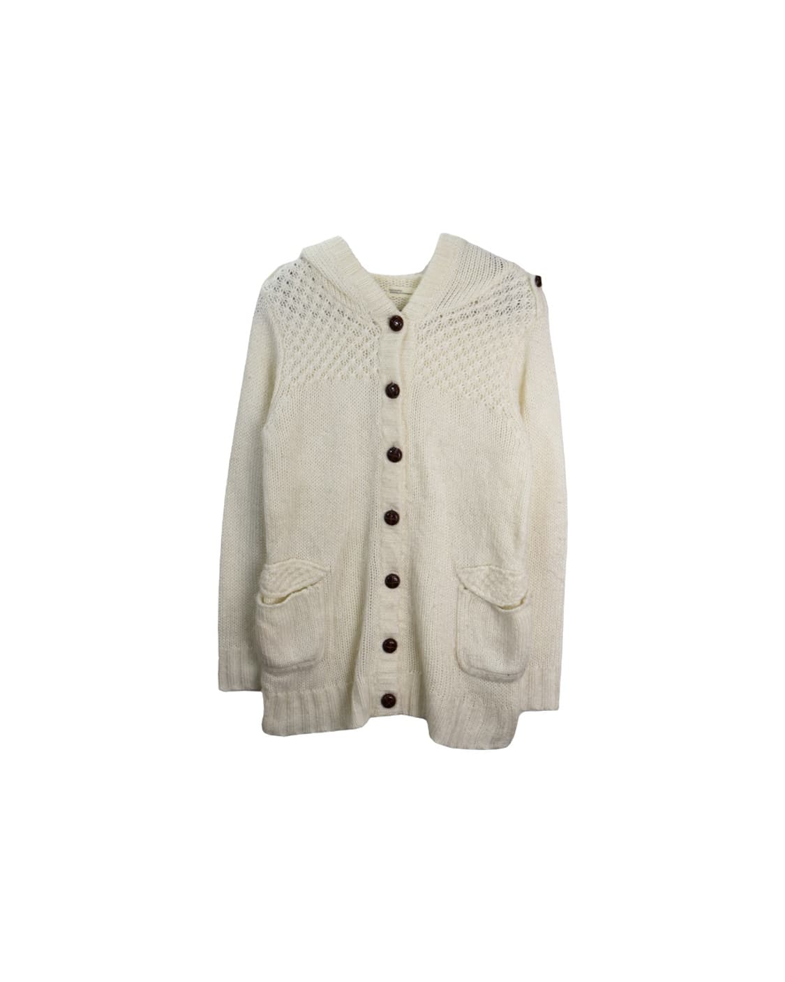 Jpn Ivory Acrylic Cardigans Hoodie 상품이미지4