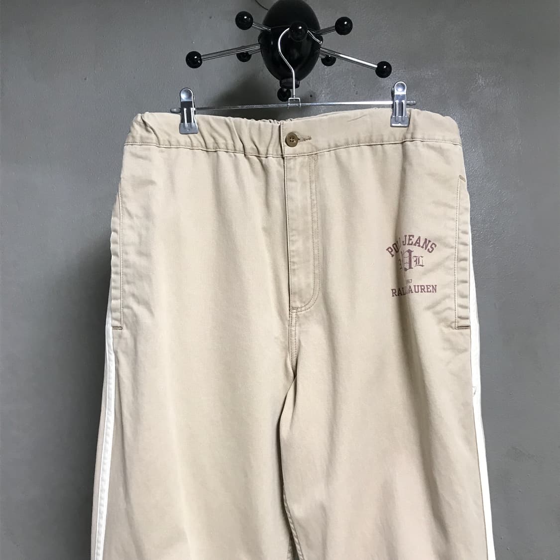 폴로 진스 밴딩 팬츠 베이지 M 상품이미지2