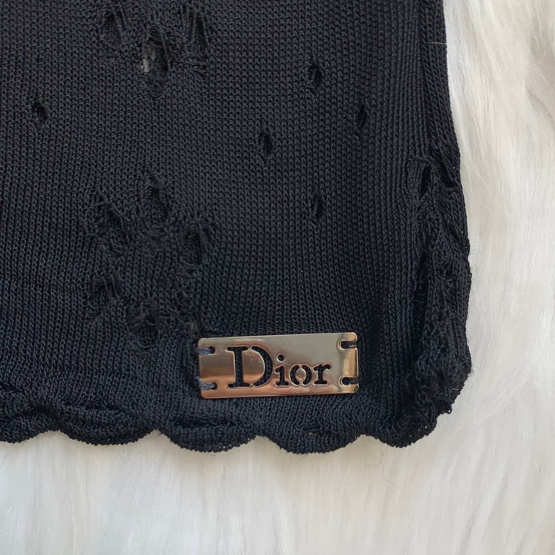 크리스찬디올 Dior 플라워 패턴 니트 나시 1505 상품이미지7