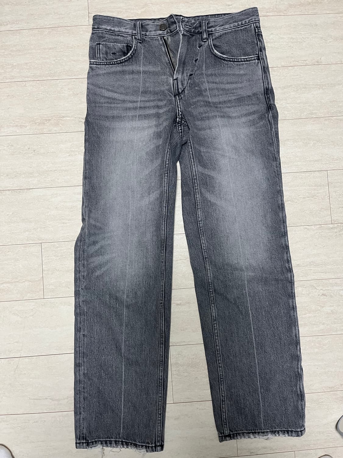 누마레 ee 그레이 데님팬츠 상품이미지3