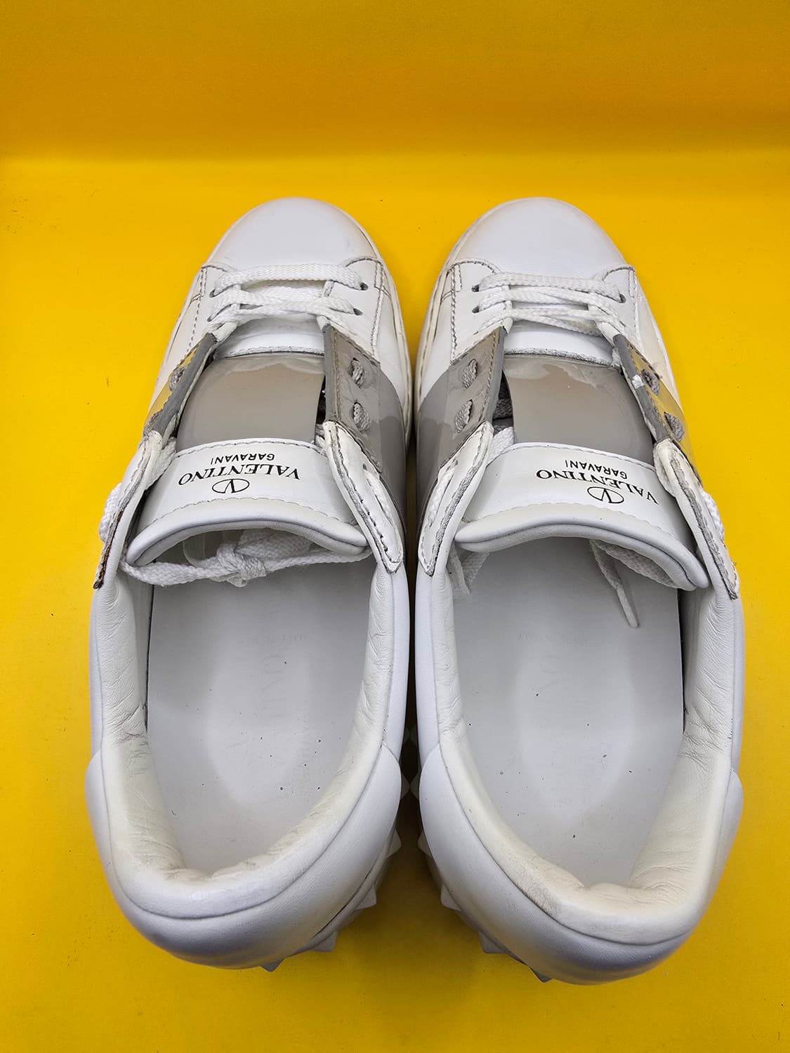 정품발렌티노 가라바니 스니커즈 (화이트/그레이)235 상품이미지3