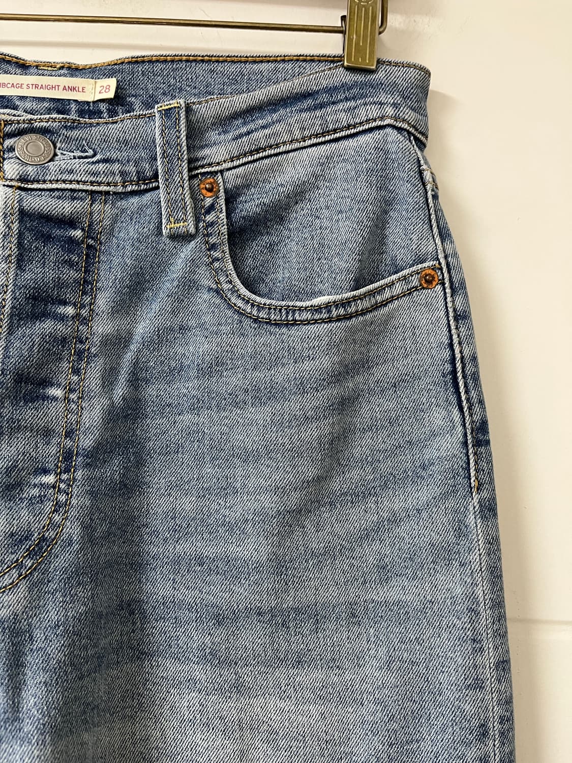 리바이스 립케이지 스트레이트 앵클 데님 상품이미지3